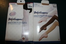 CHILDREN BODY WRAPPERS TOTALSTRETCH TIGHTS CONVERTIBLE FOOT C81 S/M 4-7 JTN 2PR