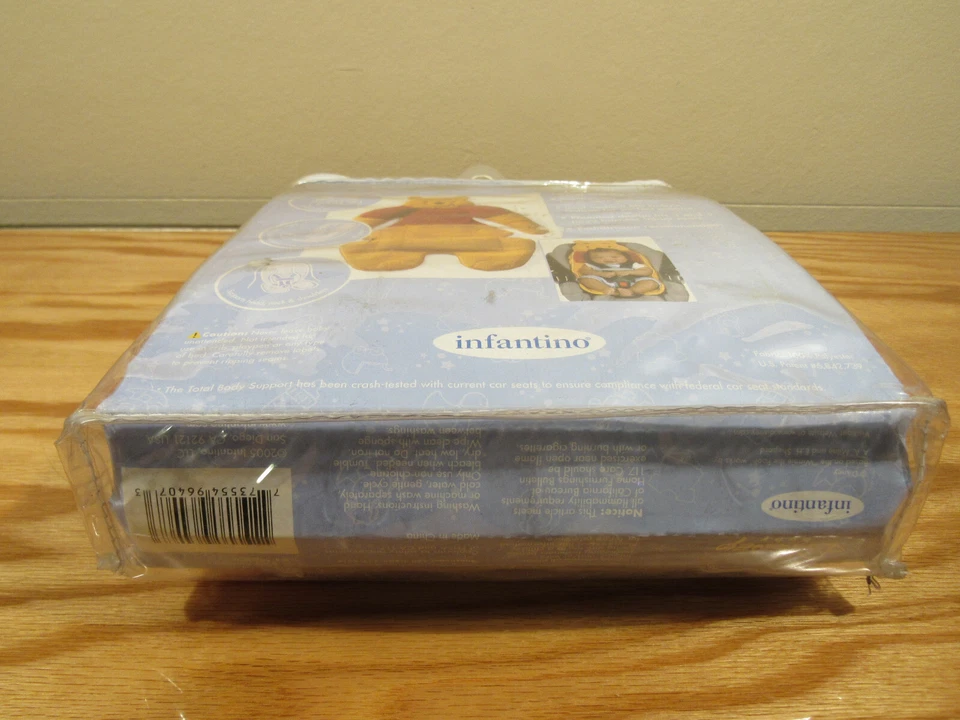 NUEVO Soporte de carrocería total Infantino cómodo para asiento de coche Disney Winnie the Pooh Foto 2 de 4