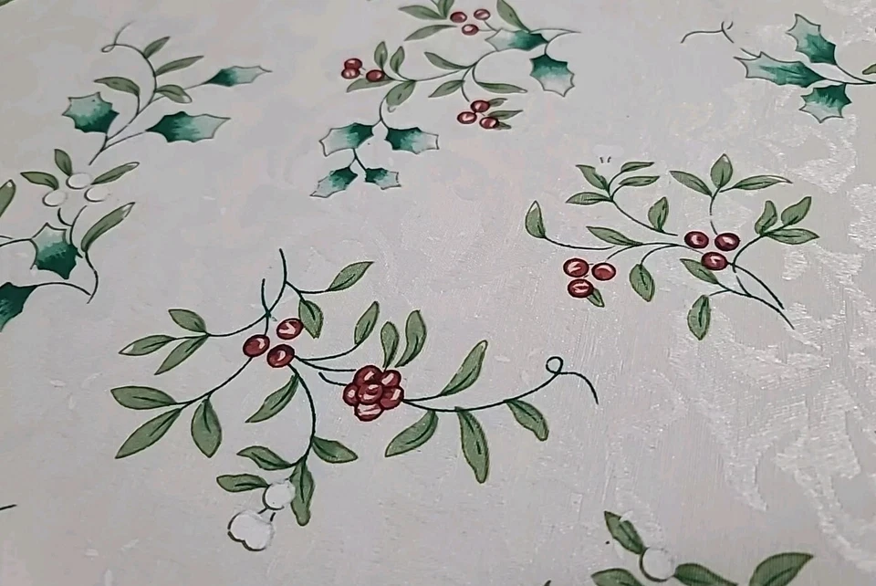 Mantel individual Winterberry tela Pfaltzgraff 13x19 pulgadas vacaciones de Navidad nuevo nuevo en stock Foto 2 de 4