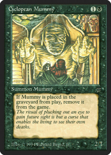 Cyclopean Mummy Legends Light Play MTG Magic DNA GAMES - Picture 1 of 1