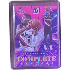 2021-22 Donruss Basketball Complete Players Pink Laser Damian Lillard #14