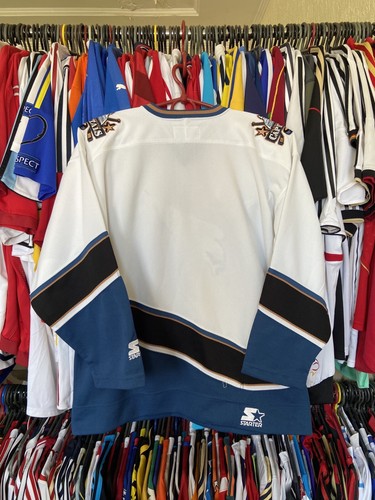 WASHINGTON CAPITALS HOCKEY SHIRT JERSEY STARTER real size MEDIUM - Picture 2 of 13