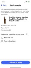 Brazilian Blowout Brazilian Dry Oil 3.4 fl oz Bottle for Frizz-Free Hair