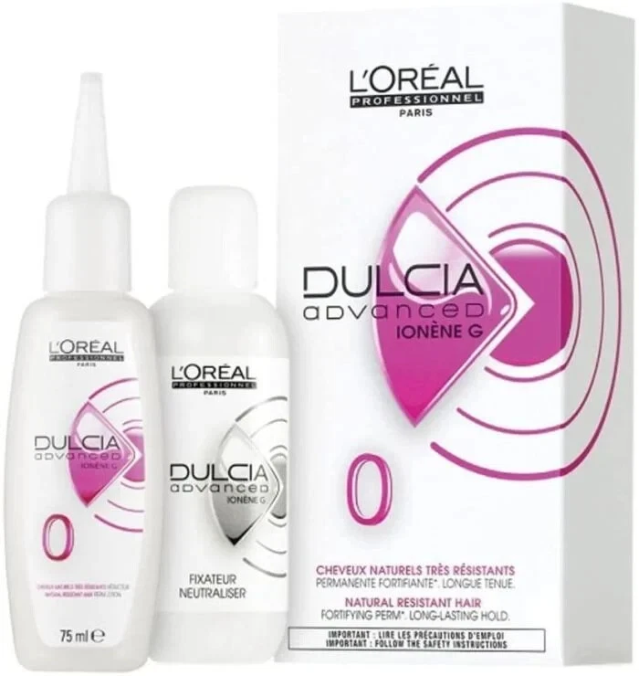 L'Oreal Dulcia Advanced 0 Fortifying Perm For Natural Resistant Hair- Free P&P