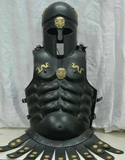 Muscle Armour Cuirass  Jacket  & Troy Antique Medieval knight Armor 