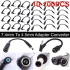 LOT DC/AC Power Charger Converter Adapter Cable 7.4mm To 4.5mm For HP/Dell