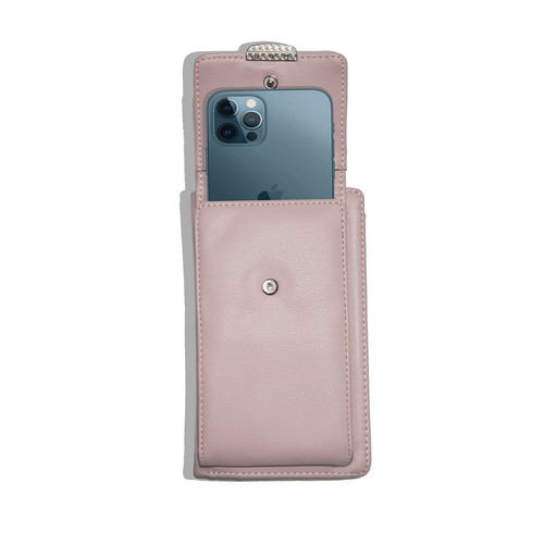 Stylische Damen Leder Clutch Geldbörse Portemonnaie Kreditkarte, Bargeld, Handyhalter Handtasche - Bild 3 von 15