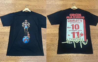 Travis Scott Utopia Circus Maximus Charlotte T Shirt Full Size S-5XL BE2351