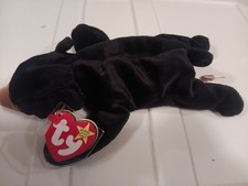 Ty Beanie Baby Blackie the Bear DOB 07/15/94