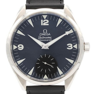 Authentisch [ungewartet - Value Price] Omega Railmaster 2806.52.37 Edelstahl ...