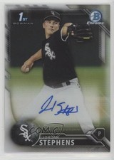 2016 Bowman Chrome Prospects Refractor /499 Jordan Stephens #BCAP-JOS Auto 4l3