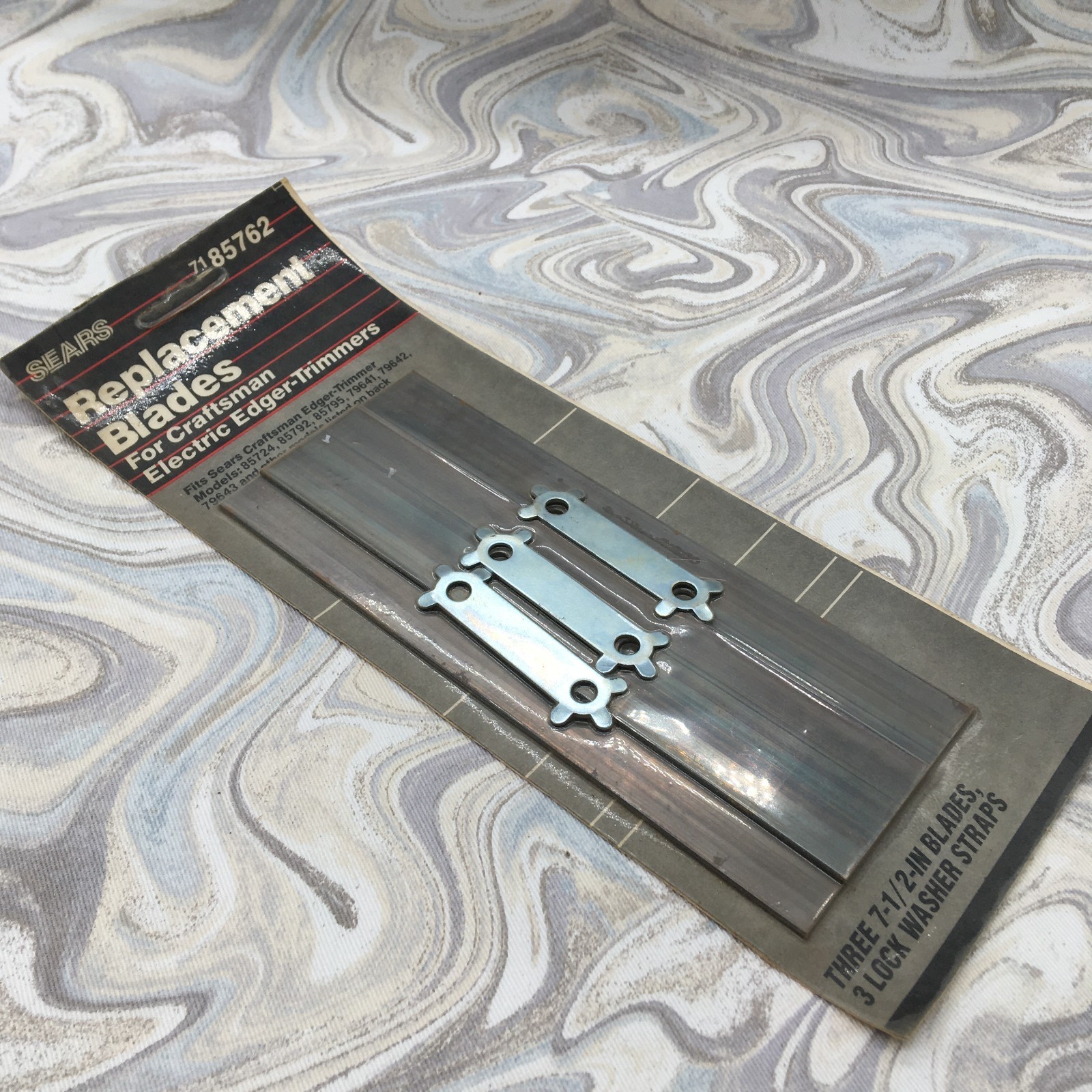 Vintage SEARS CRAFTSMAN Electric Edger-Trimmer Replacement Blades 3 PACK 7185762