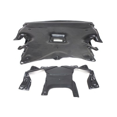 For Mercedes-Benz CLK550 2007-2009 Engine Splash Shields Front, Center&Rear Pair