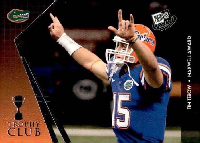 Tim Tebow Press Pass #51 Base