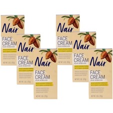 6 Pack Nair Hair Remover Moisturizing Face Cream 2 Oz Each