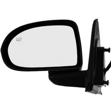 Power Mirror For 2007-2017 Jeep Compass Left Heated Paintable Manual Folding