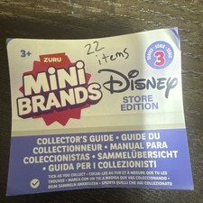 Mini Brands Disney Store Series 3 Lot Of 22
