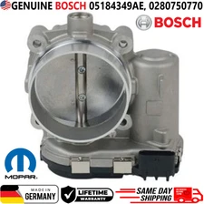 GENUINE BOSCH Throttle Body For 2011-2021 Chrysler Dodge Jeep RAM, 05184349AE