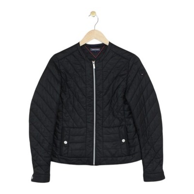 Tommy Hilfiger Steppjacke Damen Größe XS schwarz leicht durchgehender Reißverschluss