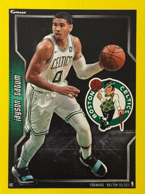 Jayson Tatum 2018-19 NBA FATHEAD Tradeables #40 Celtics Rookie Card RARE