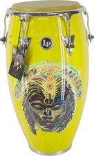 LP Santana Africa Speaks Conga 12.50 in. Yellow Lacquer - BLEMISH