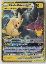 Pikachu & Zekrom GX 33/181 ME: 30th Celebration Classic Collection Holo NM on eBay