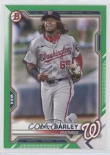 2021 Bowman Draft Green 85/99 Jordy Barley #BD-6 7u4