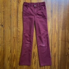 Vintage Kids Bugundy Jeans/Pants by Luv It