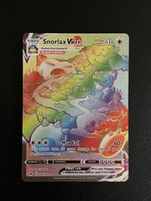 Pokémon TCG | Snorlax VMAX 206/202 Rainbow Secret Rare Sword & Shield Holo on eBay