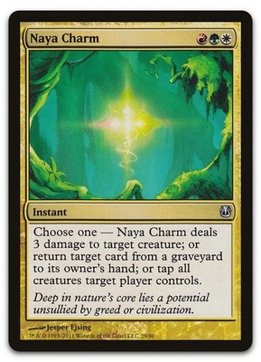 Naya Charm #29 (MP) Duel Decks: Ajani vs. Nicol Bolas DDH Magic MTG