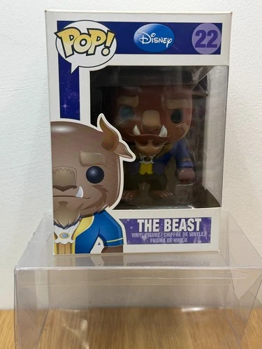 Funko Pop! Disney - The Beast #22 (Beauty & the Beast) + FREE POP PROTECTOR