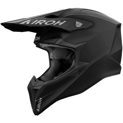 Airoh Motocross-Helm Wraap Schwarz Matt