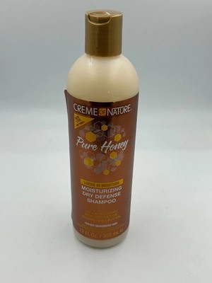 Creme of Nature Pure Honey Moisturizing Dry Defense Shampoo 12 fl. oz.