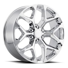 FR59-Chevrolet Snowflake OEM Replica Wheels - Chrome - 20X9 6X139.7 +27 (4)
