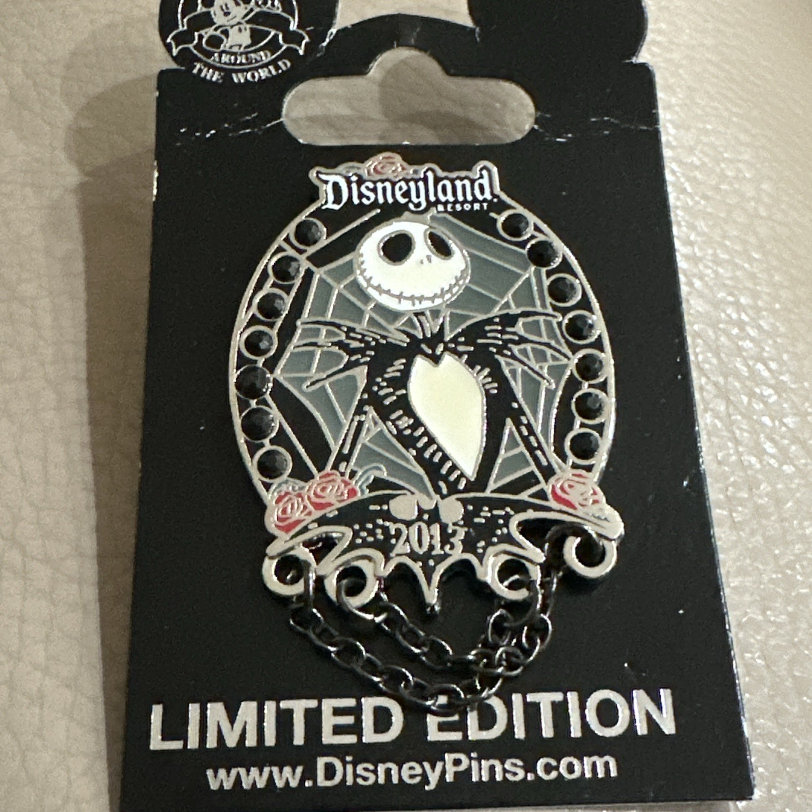 Disneyland DLR Jack Skellington - Bats Day 2013 - LE 1000 Disney Pin