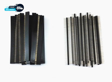 40Pcs 40 Pin Single Row Male and Female Pin Header Connector Kit PCB