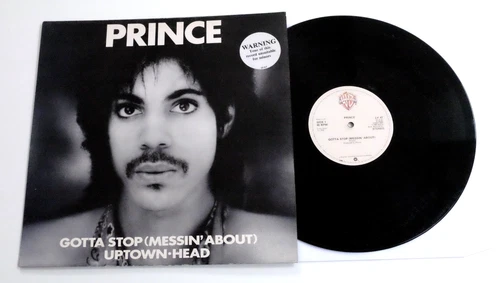 PRINCE - GOTTA STOP (MESSIN' ABOUT) 12" INCH VINYL Rare Original 1981 UK Single