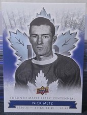 2017 Toronto Maple Leafs Centennial Nick Metz