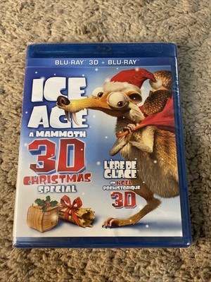 Ice Age: A Mammoth Christmas Special 3D  (Blu-ray Disc, 2013, Canadian) Sealed