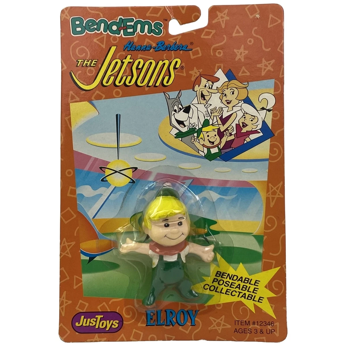 Jetsons Cartoon & TV Character Action Figures with Vintage for