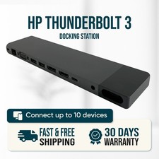 HP Thunderbolt 3 Dock Station USB 3.0 Port Replicator for HP ZBook 14 NO ADAPTER
