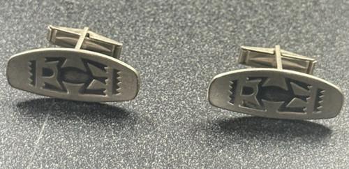 Jorgen Jensen Danish Pewter Cufflinks