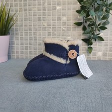 UGG Baby Lemmy Stiefel. UK Größe 2, EU 18. dunkelblau 
