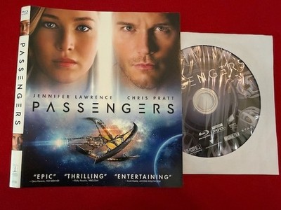 Passengers (Blu-ray, 2016) Disc & Artwork Only, No case