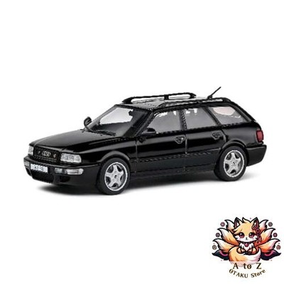 NEW Kyosho SOLIDO 1/43 Scale Audi Avant RS2 1994 Black Finished Product S4310103