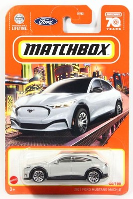 Matchbox 2023 #044 2021 Ford Mustang Mach-E grau [Parallelimport]