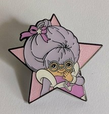Rainbow Brite Color Kids- Blind Box Pin - Shy Violet - purple pink glitter star