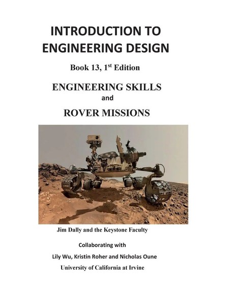 Introduction To Engineering Design Engineering Skills And Rover Missions Dally-image
