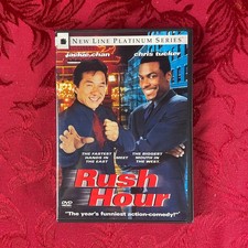RUSH HOUR DVD New Line Platinum Series, Jackie Chan, Chris Tucker