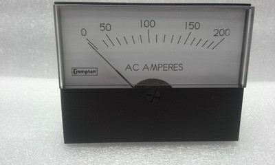   PR25-AAA-A-005-XX-C6 Comex Panel Meter Scale: 0-200 A/AC Input: 0-5A/AC #ac